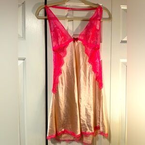 Victoria’s Secret Very Sexy Satin and lace slip size medium